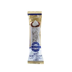 CARLO WHITE CHOCOLATE CRISPY WITH COCONUT