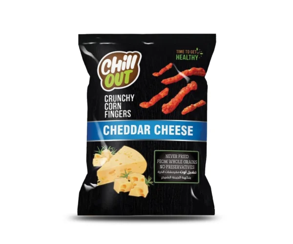 CHILL OUT CRUNCHY CORN FINGERS SEASOND CHEESE