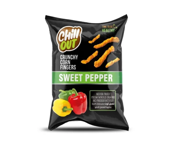 CHILL OUT CRUNCHY CORN FINGERS SWEET PEPPER
