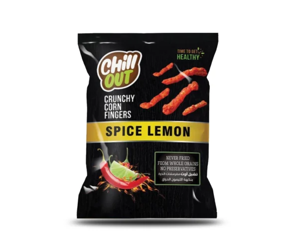 CHILL OUT CRUNCHY CORN FINGERS LAMIN HOT & LEMON